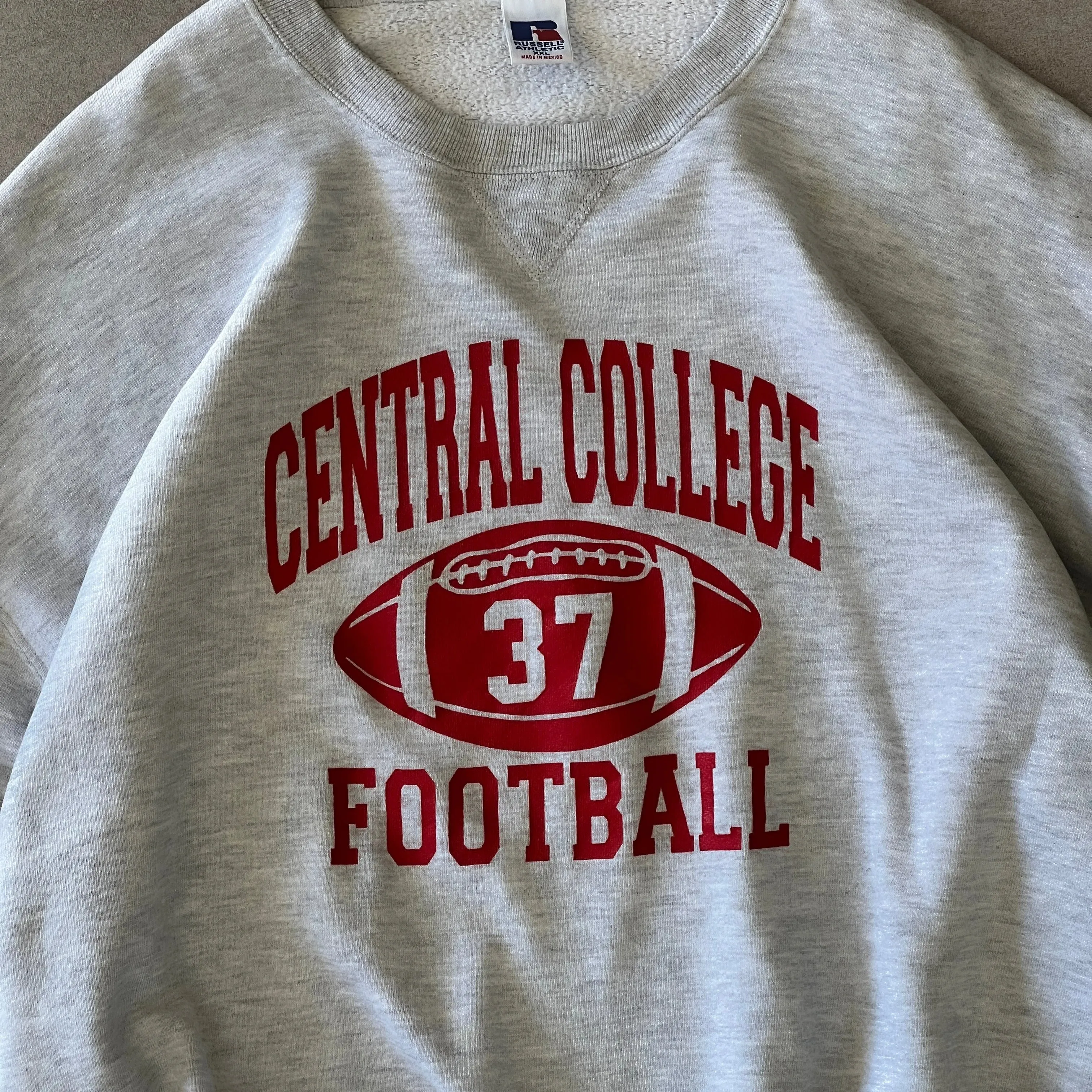 1990s Russell Athletic Central College Football Sweater - XXL