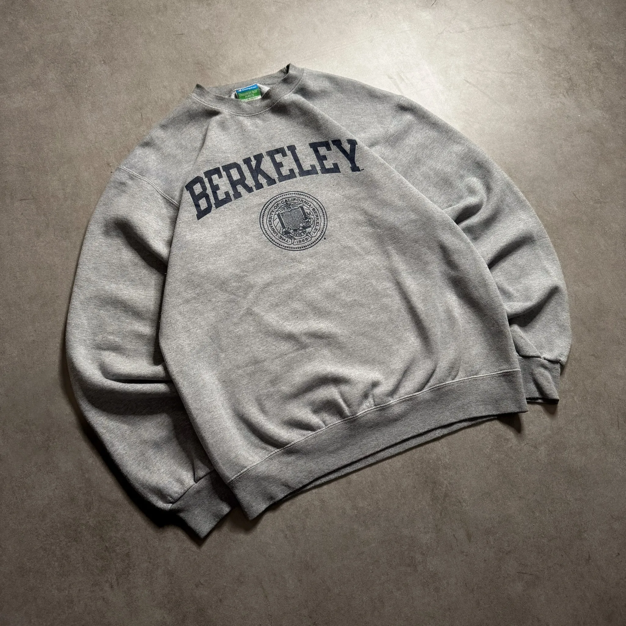 2000s Champion Eco Fleece Berkeley Grey Sweater - M