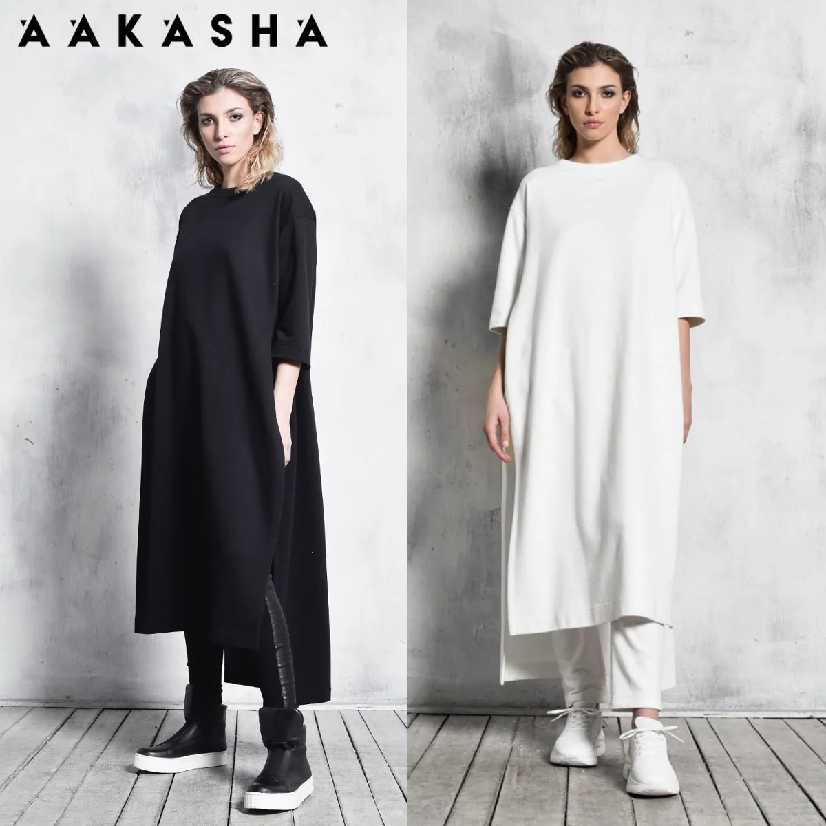 Aakasha  |Plain Cotton Handmade Tunics