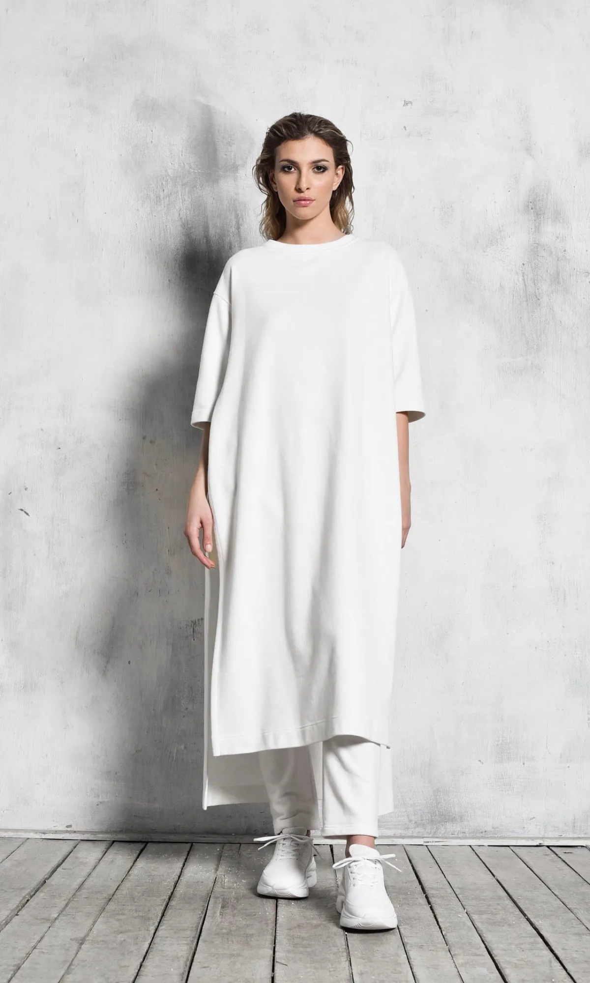 Aakasha  |Plain Cotton Handmade Tunics