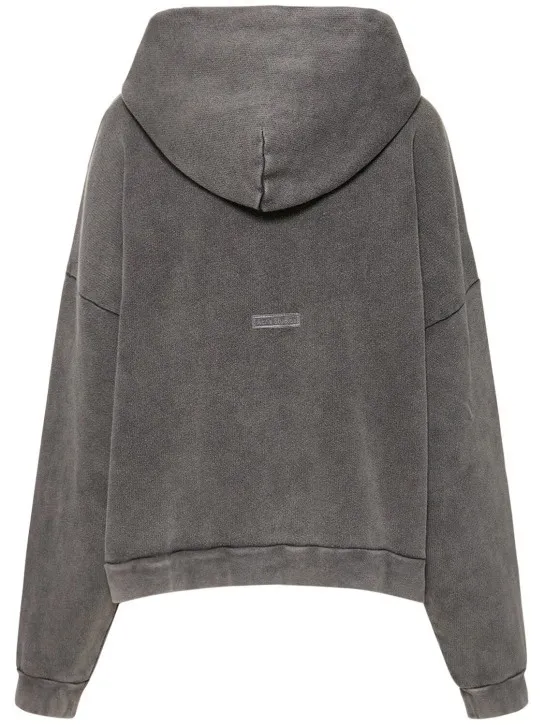 Acne Studios  |Unisex Cotton Logo Hoodies & Sweatshirts