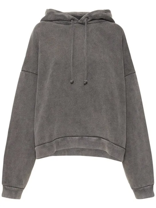 Acne Studios  |Unisex Cotton Logo Hoodies & Sweatshirts