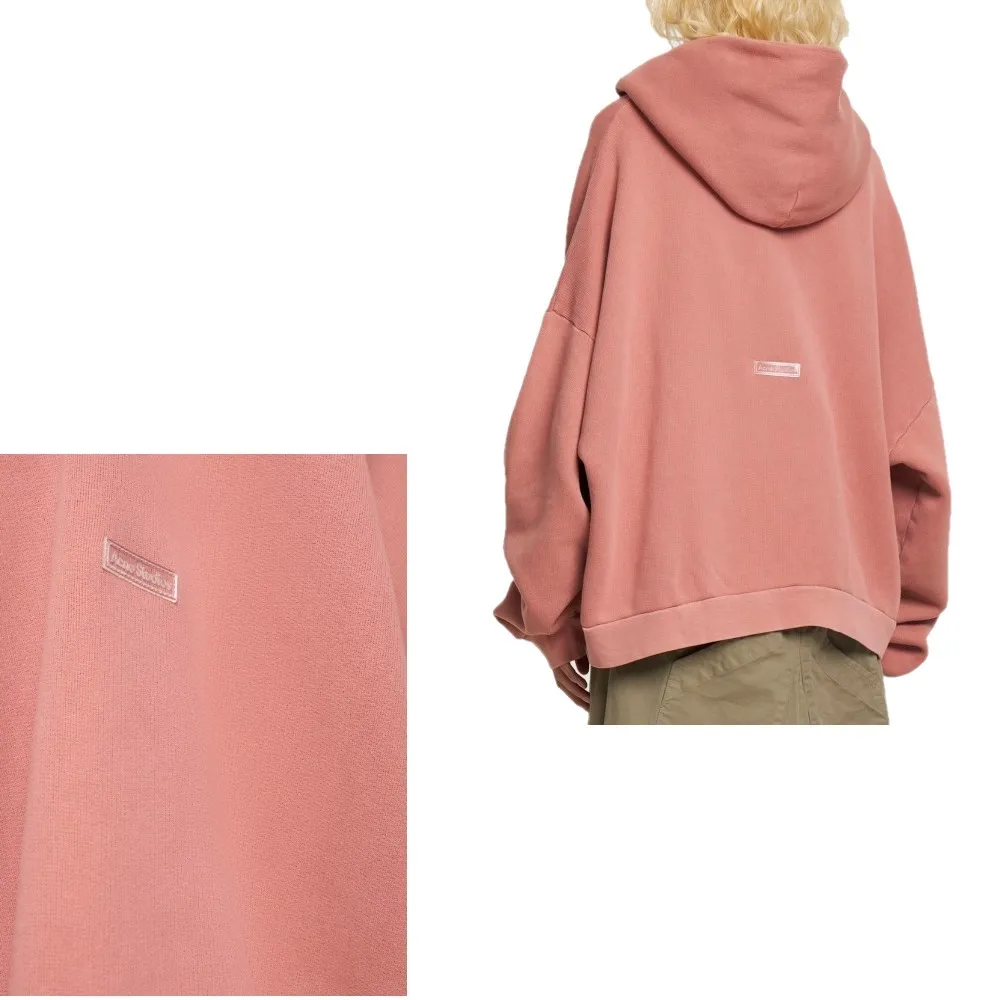 Acne Studios  |Unisex Cotton Logo Hoodies & Sweatshirts