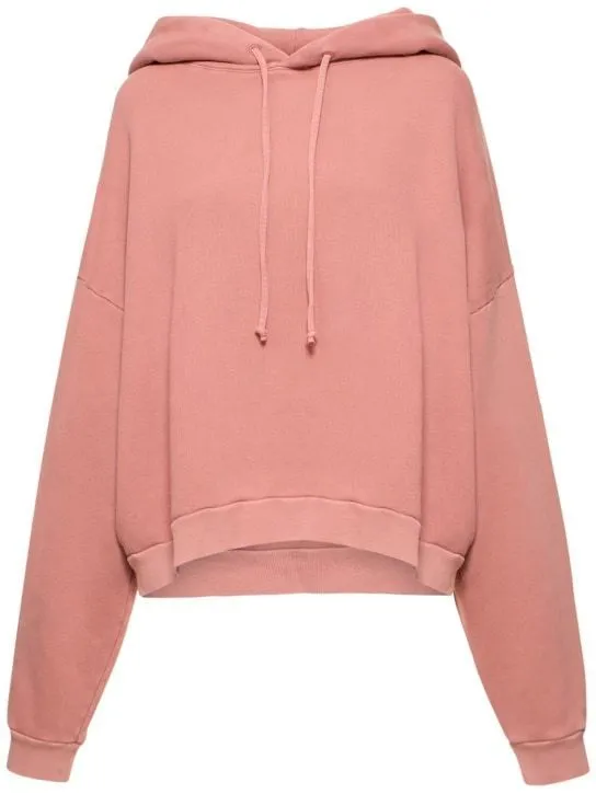 Acne Studios  |Unisex Cotton Logo Hoodies & Sweatshirts