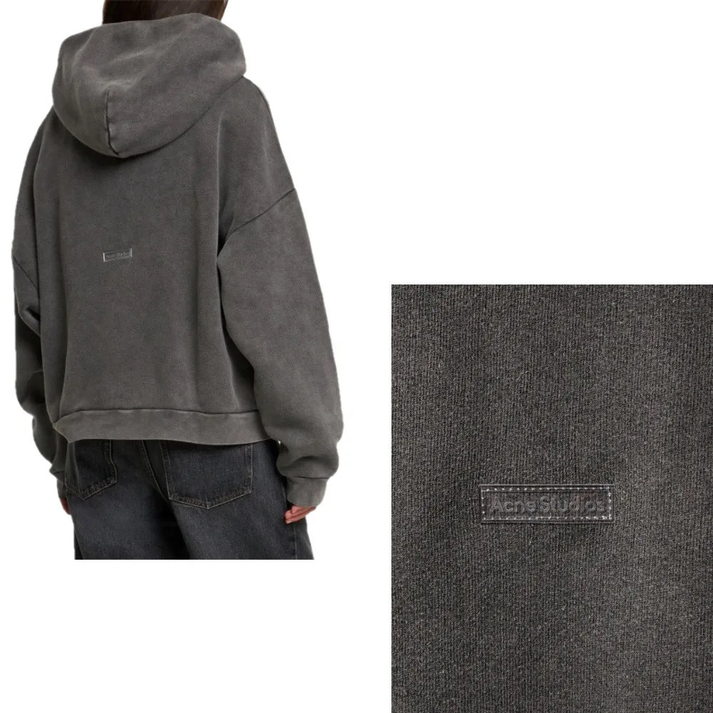 Acne Studios  |Unisex Cotton Logo Hoodies & Sweatshirts