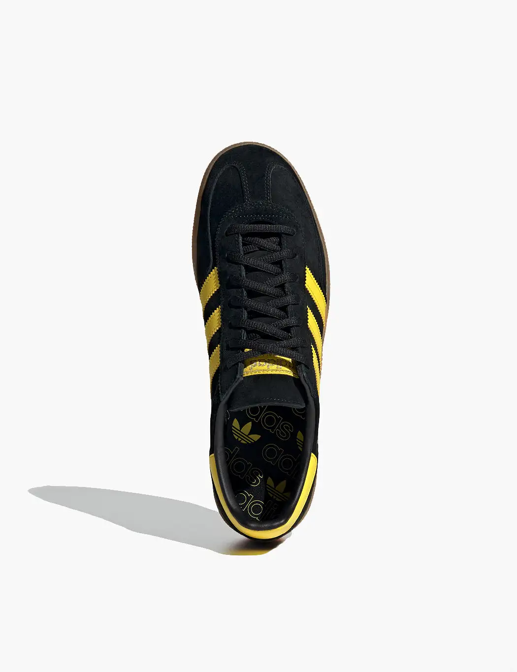 adidas Handball Spezial Shoes (FX5676) - Core Black/Yellow/Gold Metallic