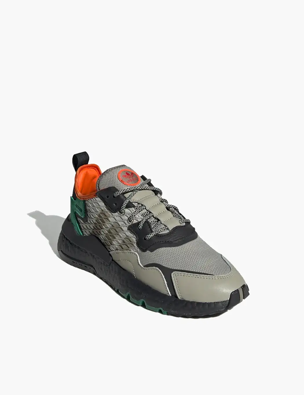 adidas Nite Jogger Shoes (EE5569) - Black / Seasame / Orange