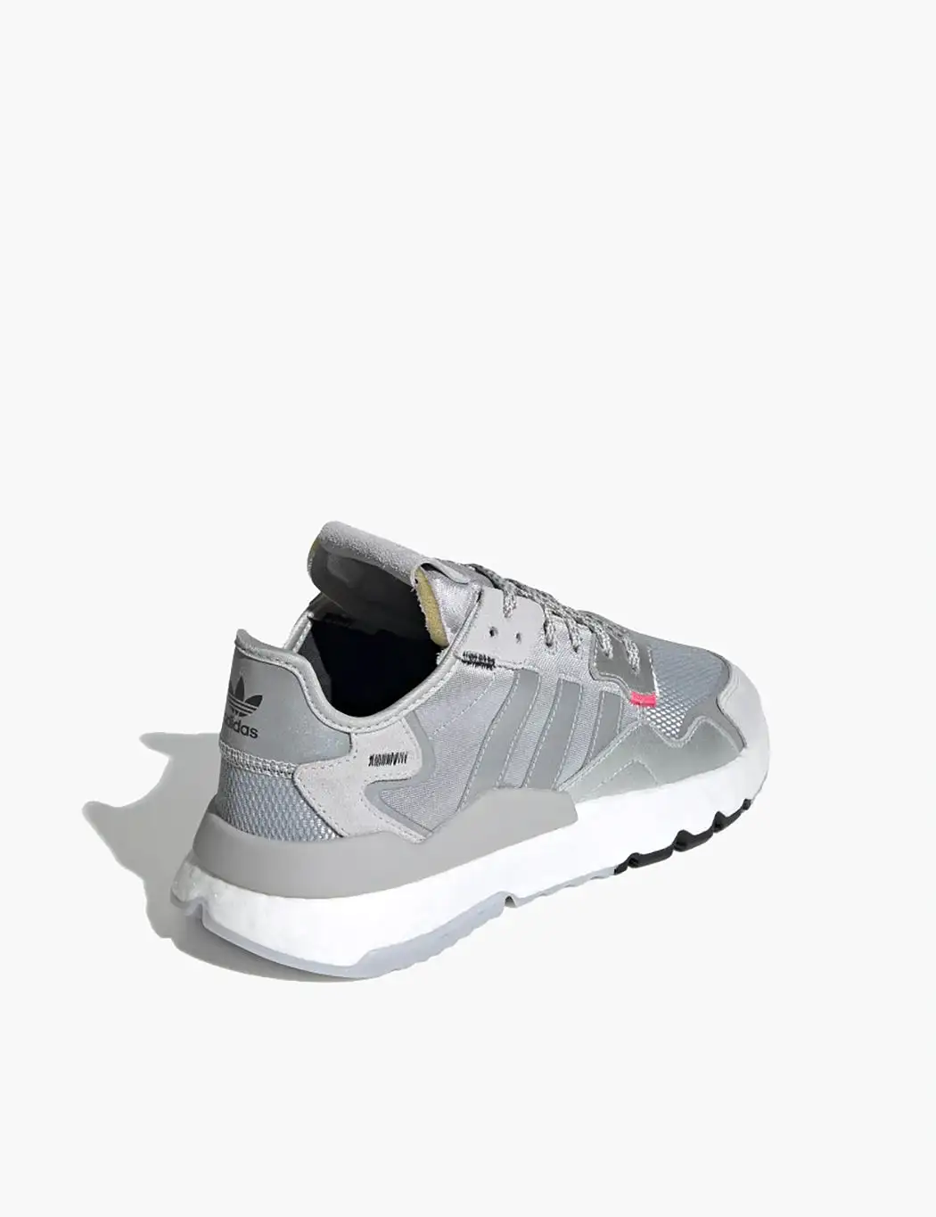 adidas Nite Jogger Shoes (EE5851) - Silver Metallic / Light Solid Grey / Core Black