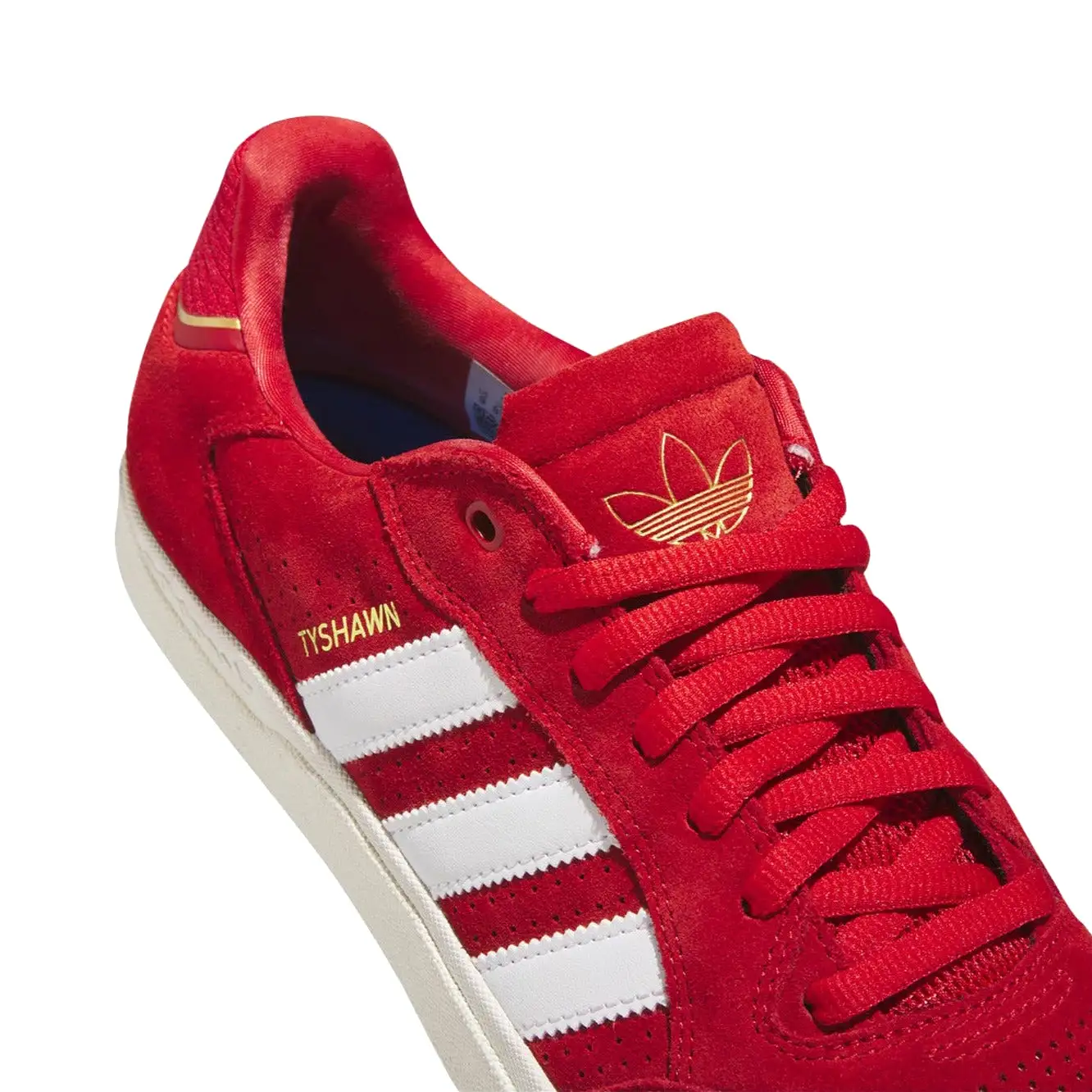 Adidas Tyshawn Low Better Scarlet/White/Chalk White