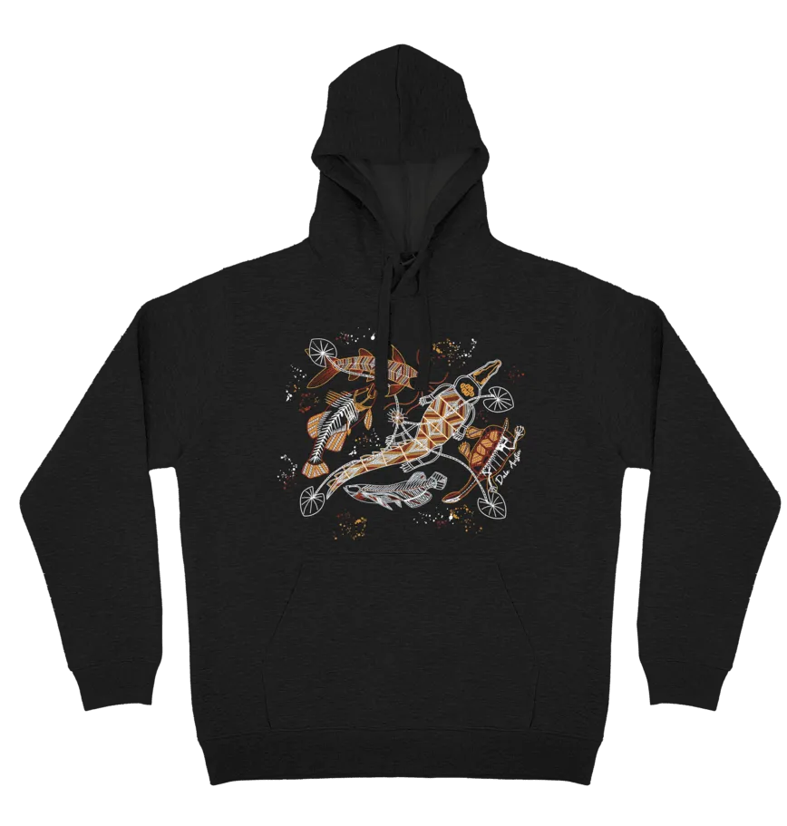 Adults Cozy Hoodie - Kabbal Anme By Dale Austin