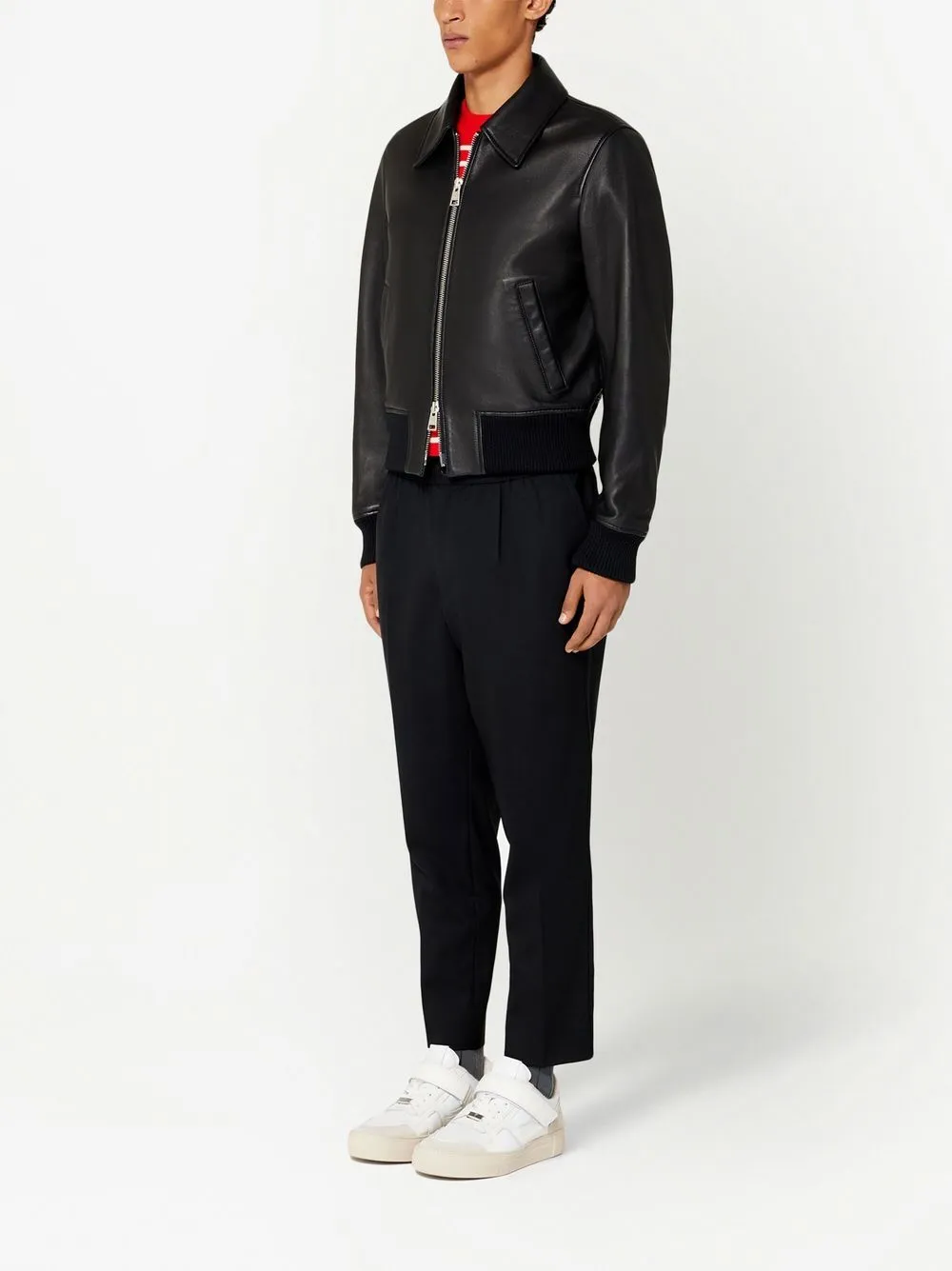 AMI Paris  - Blouson cuir