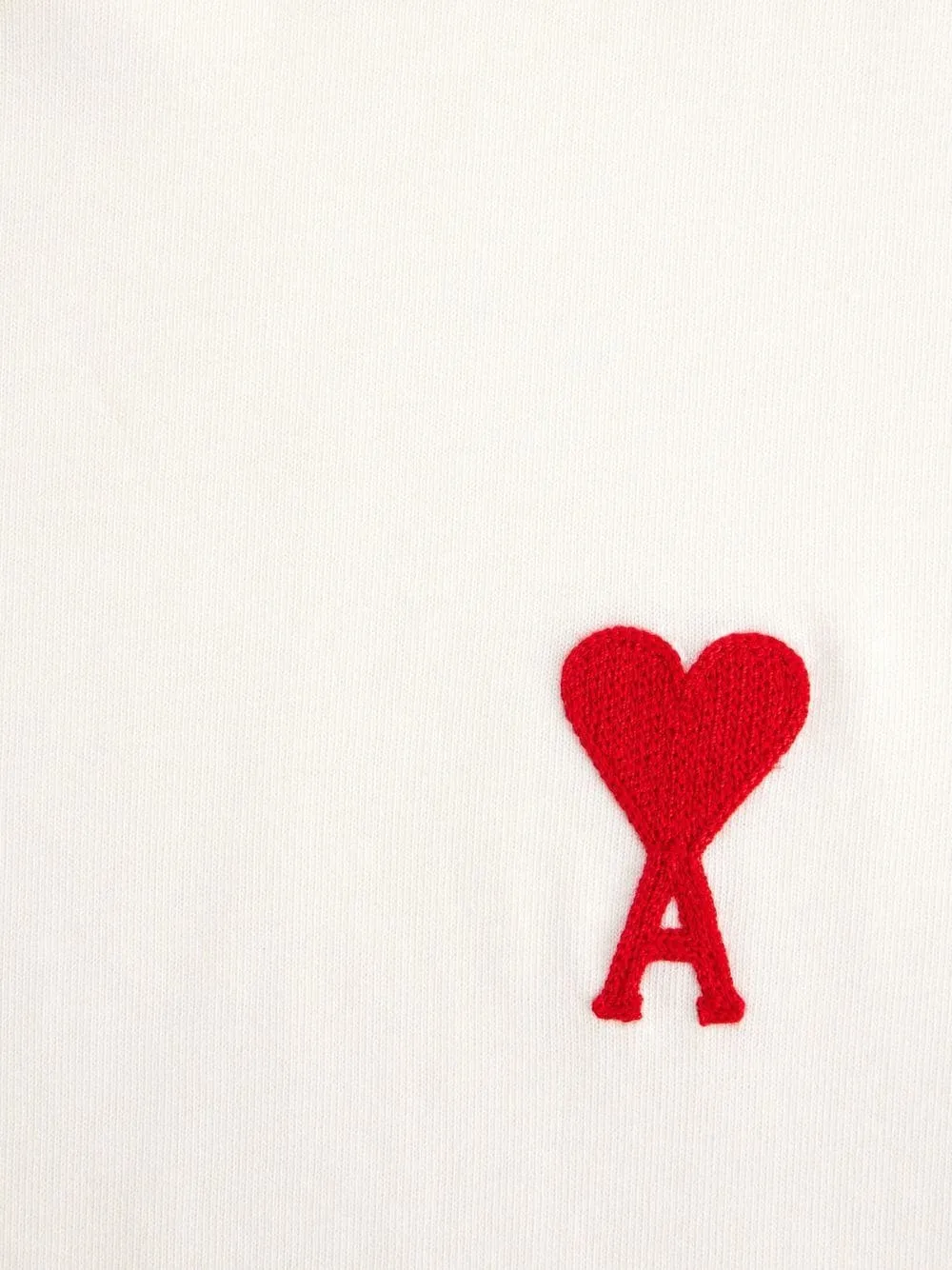 AMI Paris  - T-Shirt White Ami De Coeur