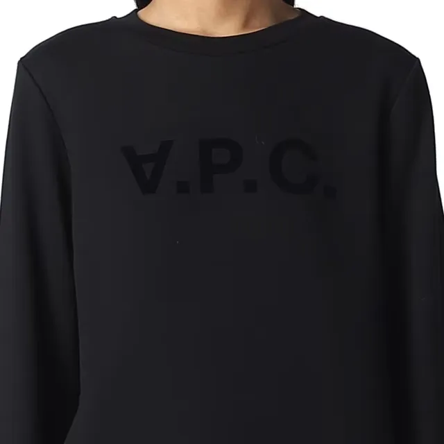 A.P.C.  |Unisex Plain Cotton Logo Hoodies & Sweatshirts