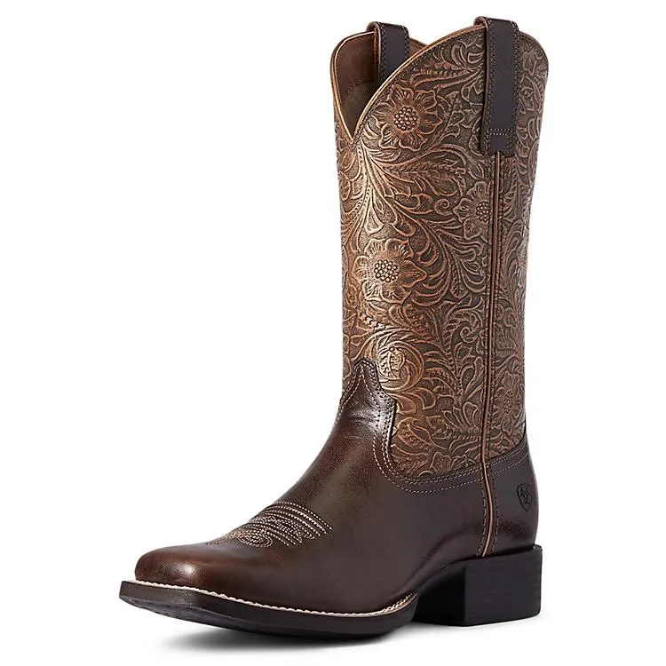 Ariat Ladies Round Up Square Toe Boots 10038420