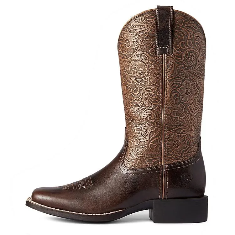 Ariat Ladies Round Up Square Toe Boots 10038420