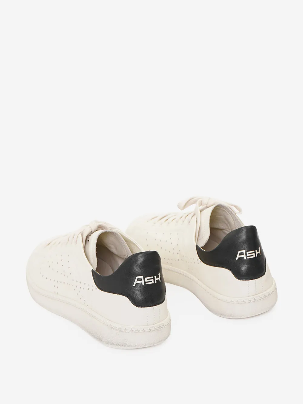 Ash sport - Sneakers in pelle tinta unita con impunture modello Superguy