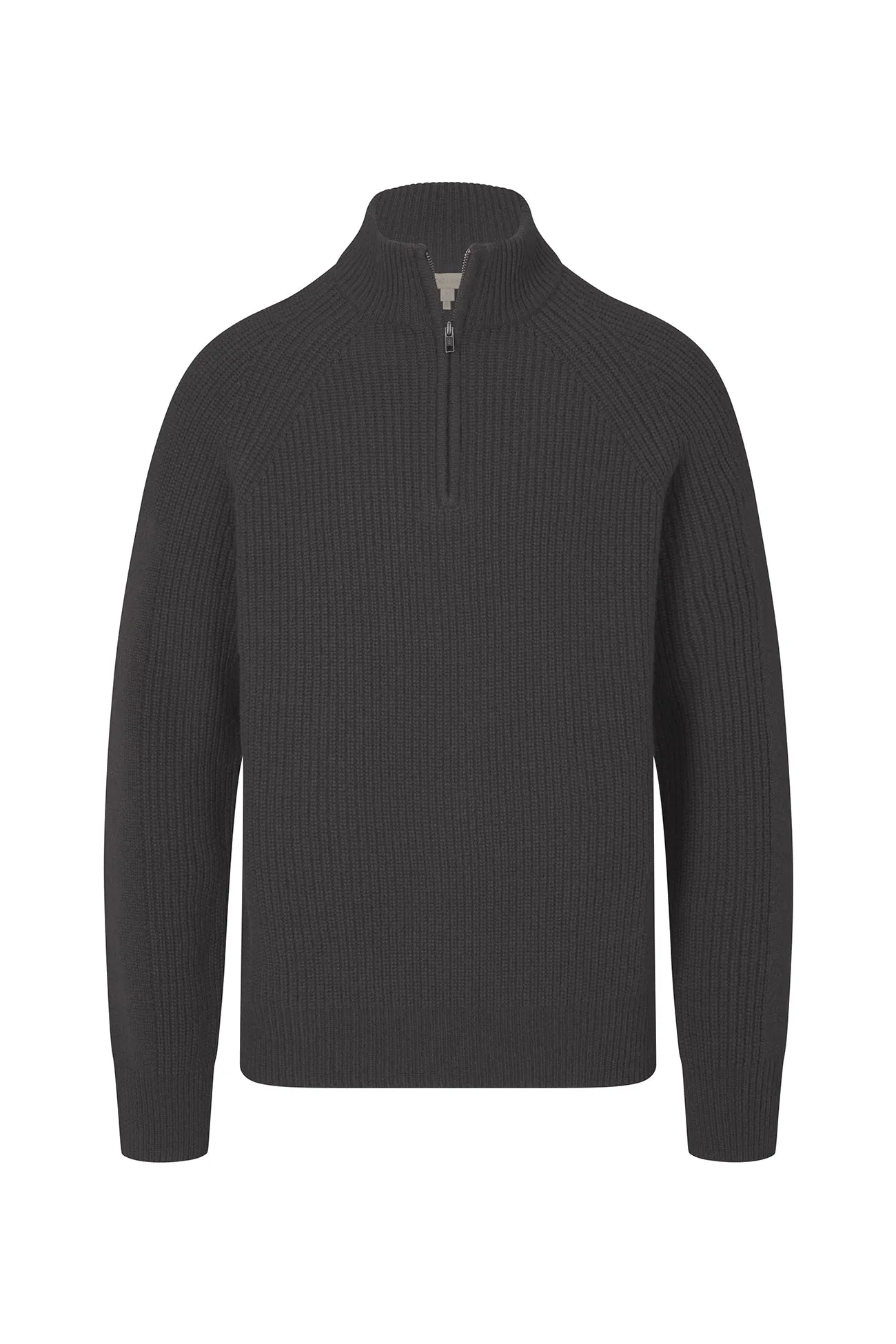 ASHTON QUARTER-ZIP CASHMERE SWEATER