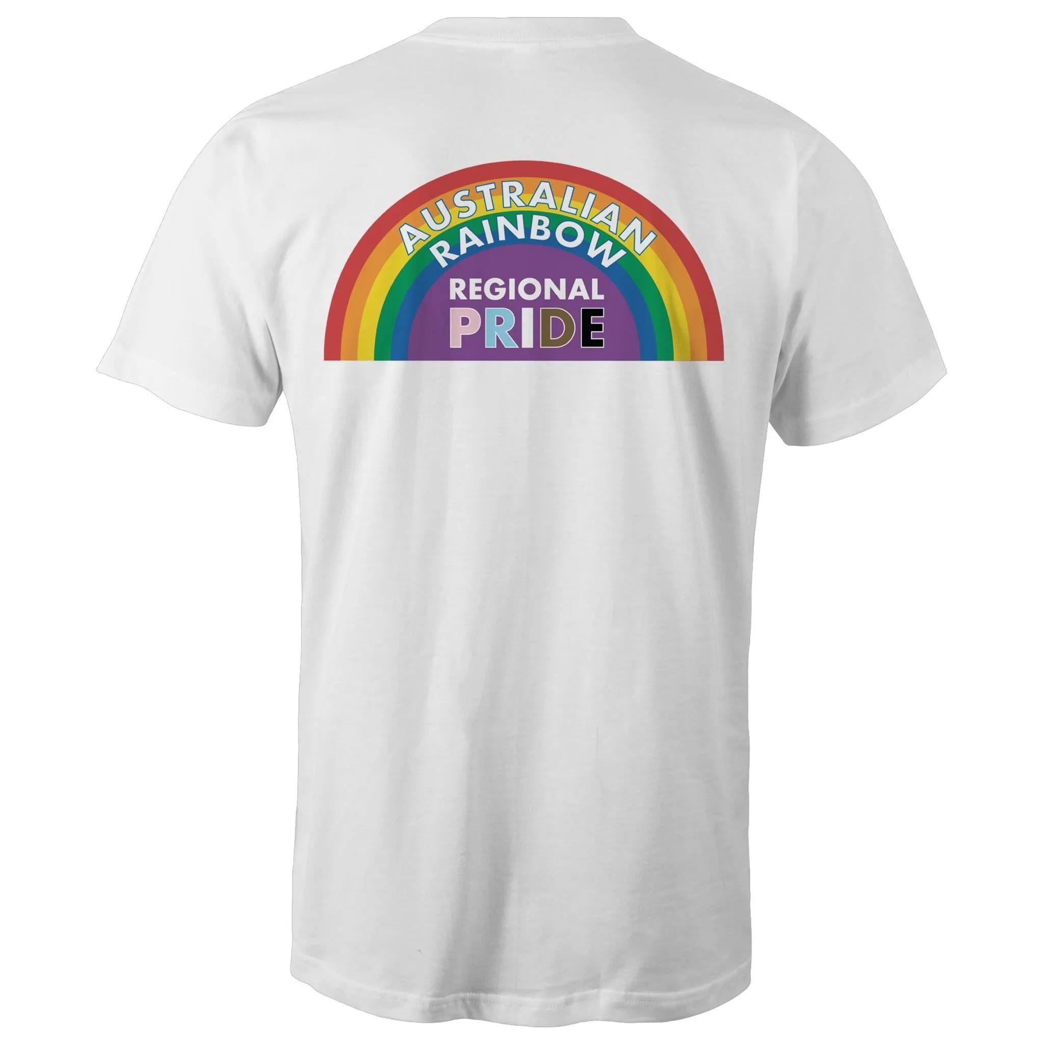 Australian Rainbow Regional Pride Double Sided T-Shirt Unisex (CLB023)