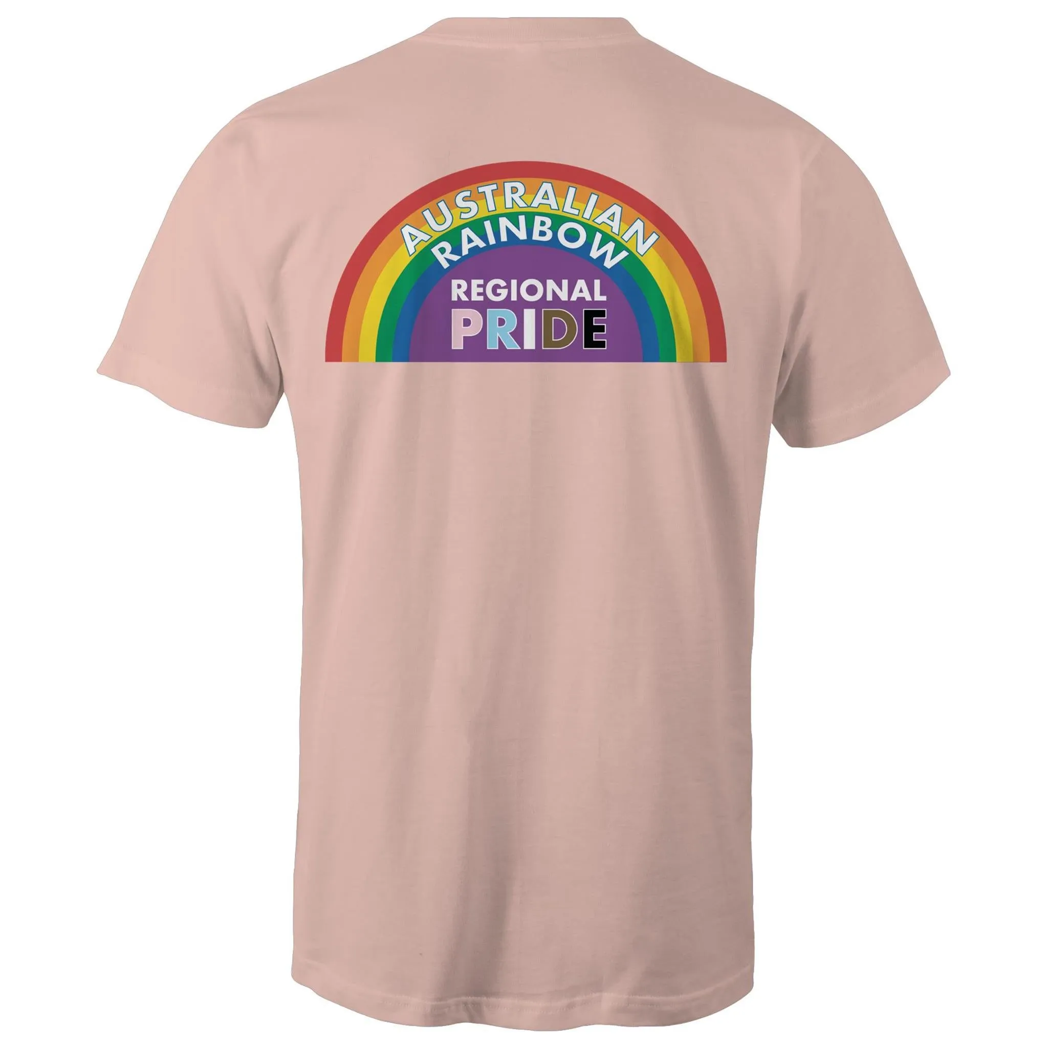 Australian Rainbow Regional Pride Double Sided T-Shirt Unisex (CLB023)