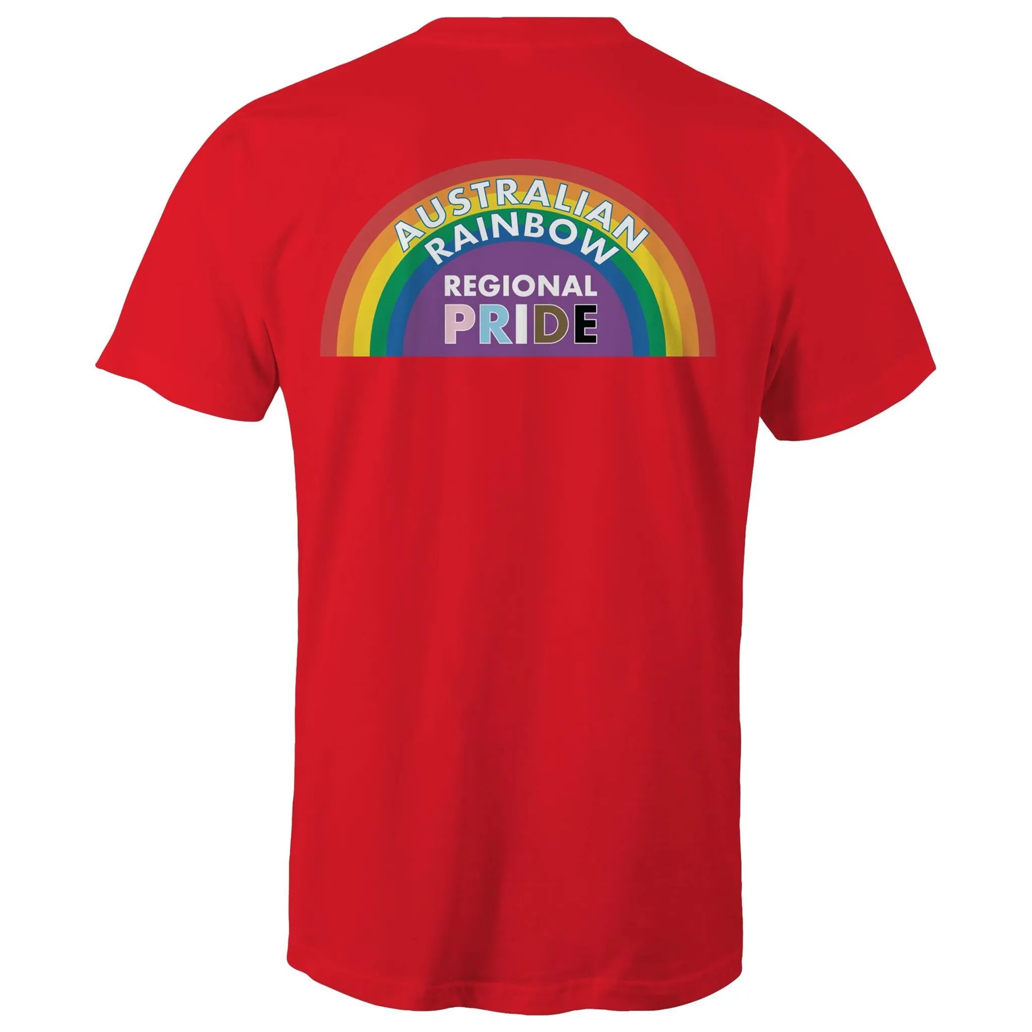 Australian Rainbow Regional Pride Double Sided T-Shirt Unisex (CLB023)