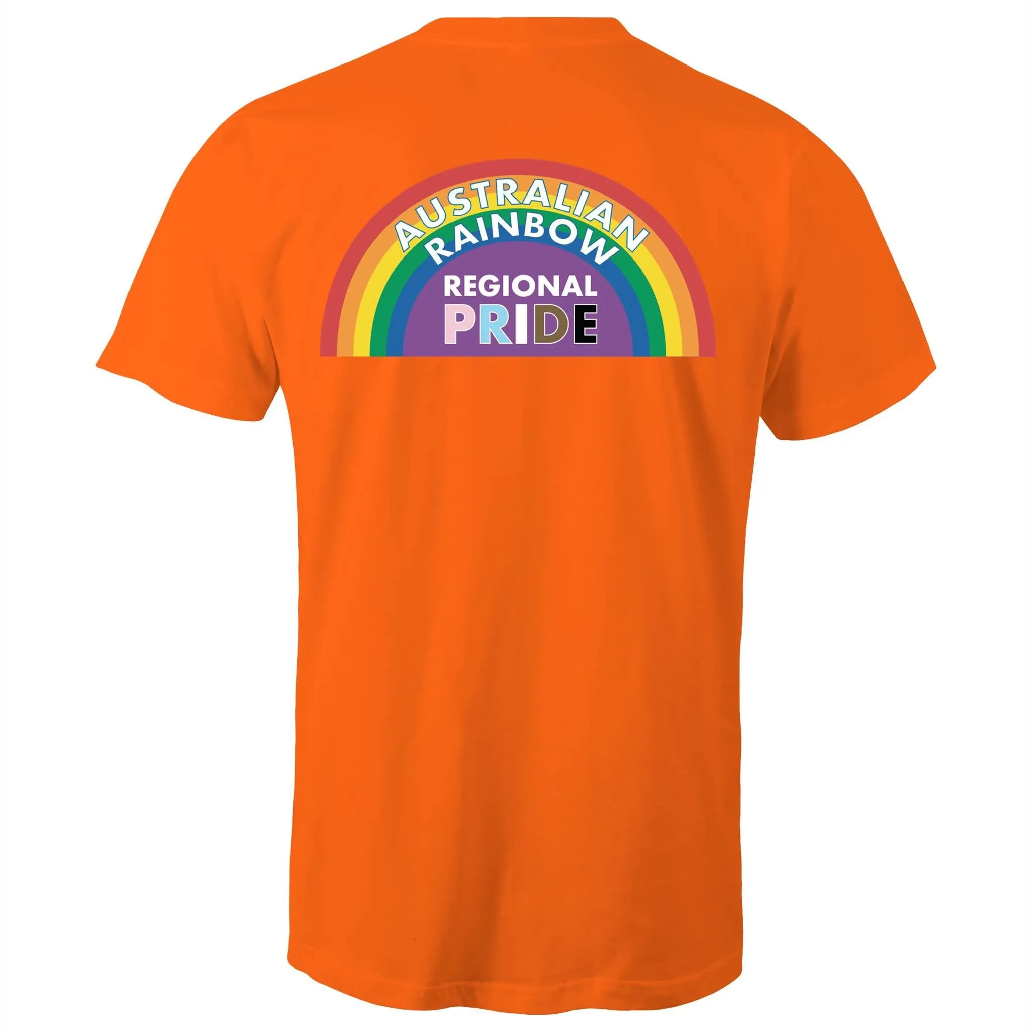 Australian Rainbow Regional Pride Double Sided T-Shirt Unisex (CLB023)