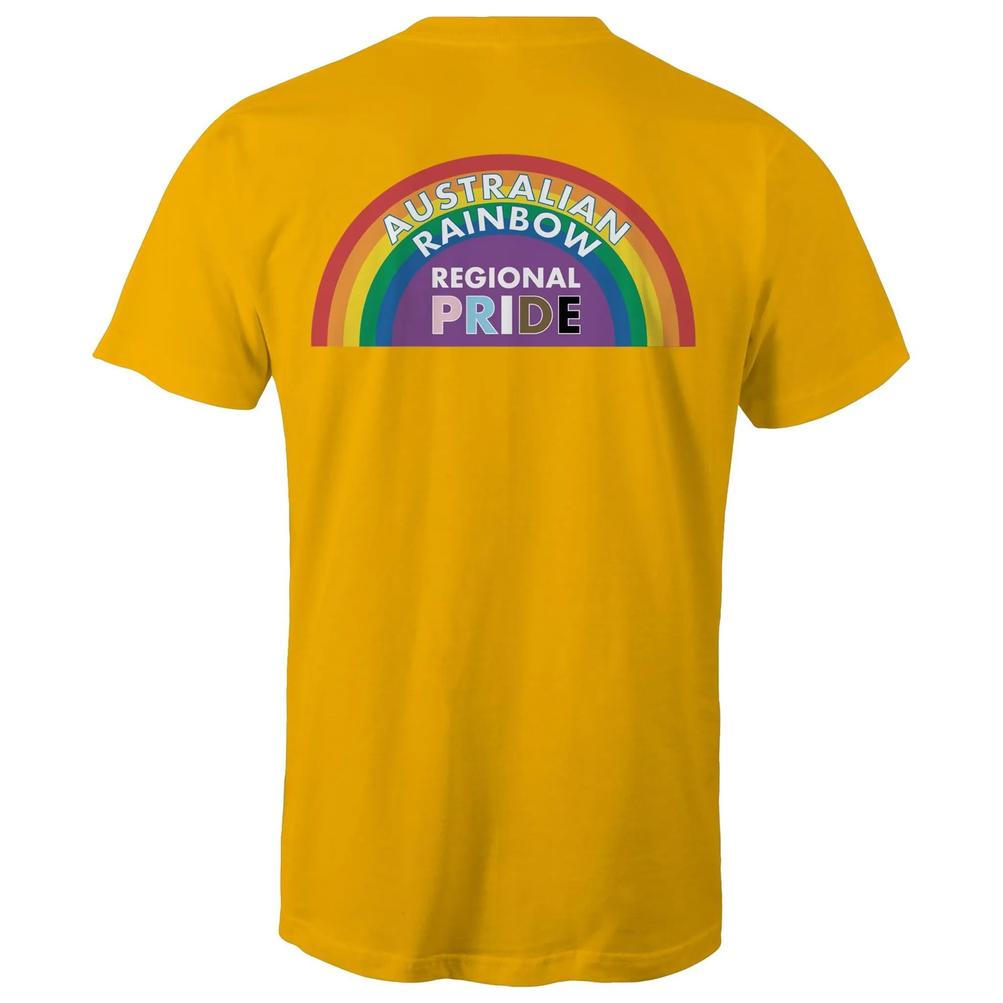 Australian Rainbow Regional Pride Double Sided T-Shirt Unisex (CLB023)