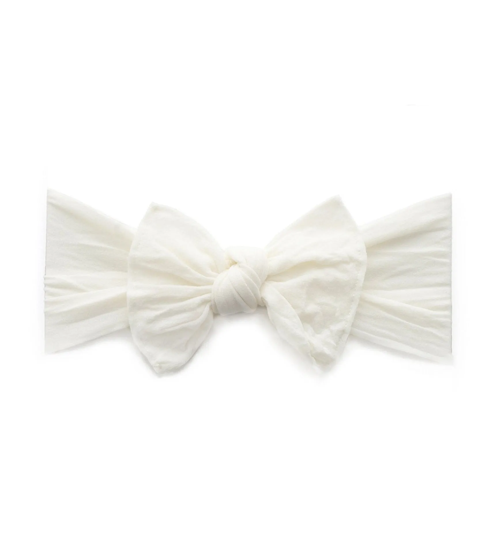 Baby Bling Headband / Ivory Knot