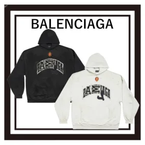 BALENCIAGA  |Unisex Long Sleeves Cotton Luxury FX Advantage / Exclusive