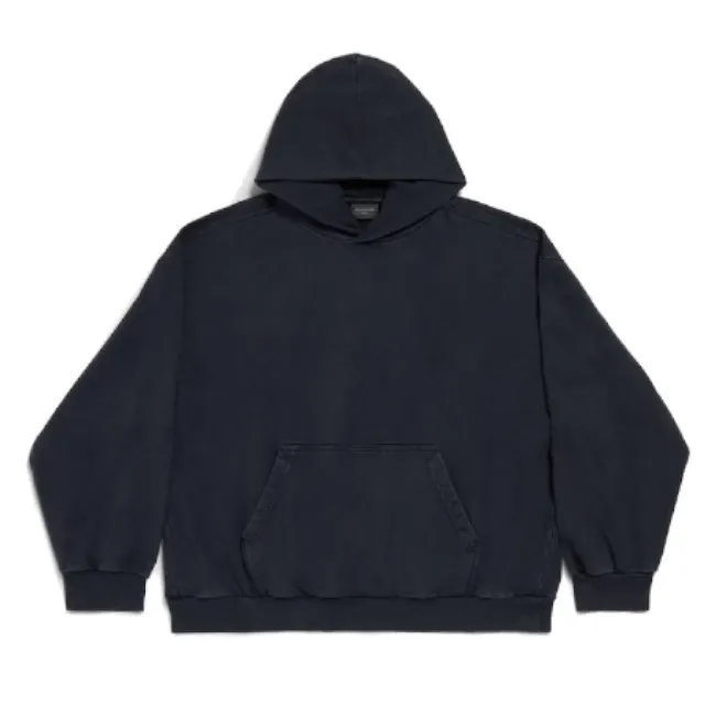 BALENCIAGA  |Unisex Plain Cotton Logo Luxury Hoodies