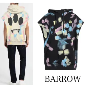 Barrow  |Cotton Short Sleeves Logo Hoodies & Sweatshirts