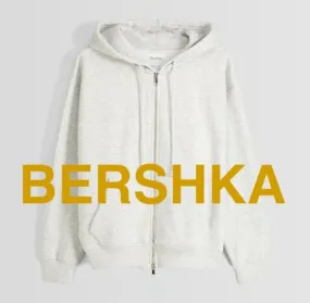 Bershka  |Sweat Plain Hoodies & Sweatshirts