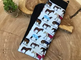 Blanketed Horses Boot Socks