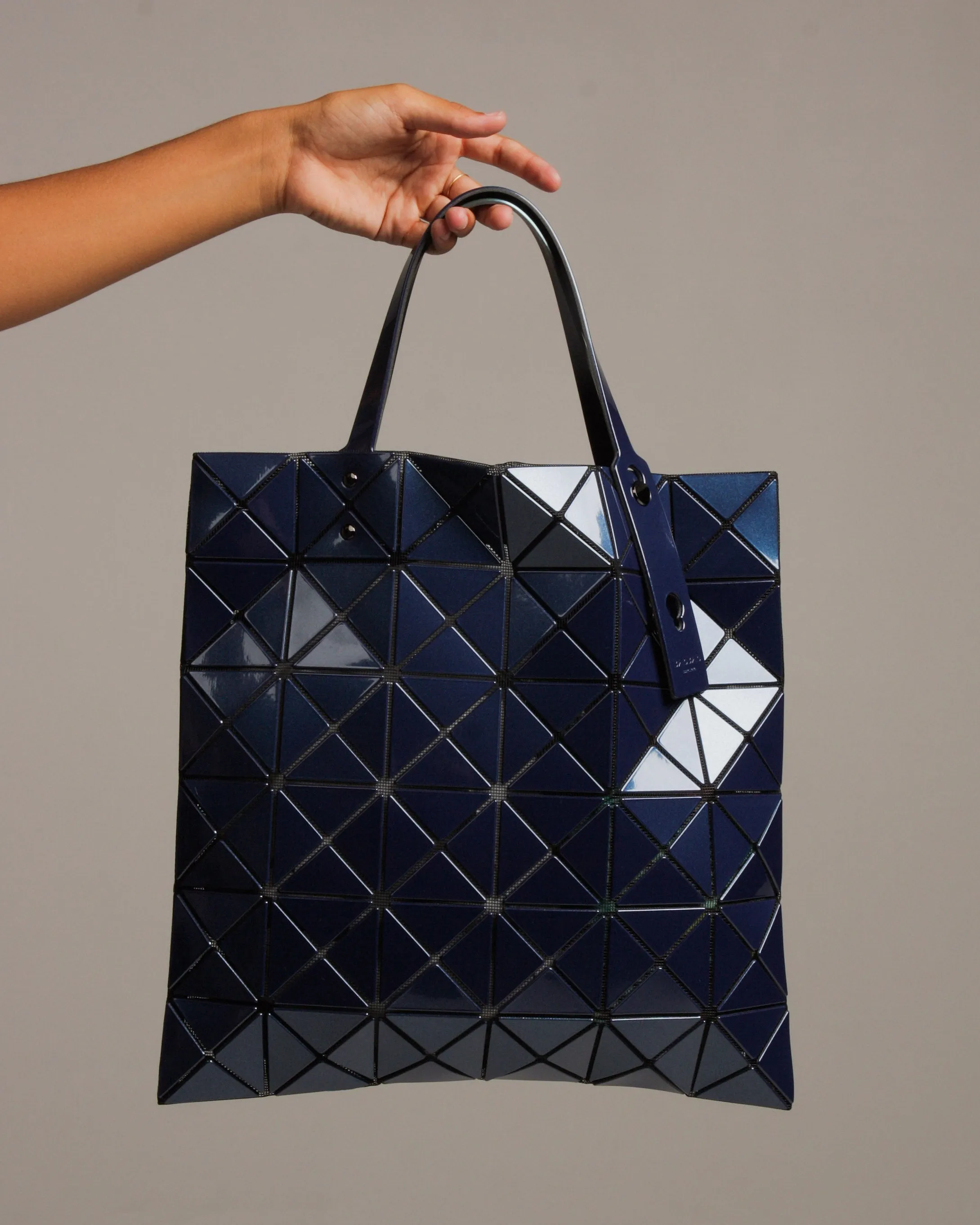 Blue and Green Medium Lucent Tote Bag