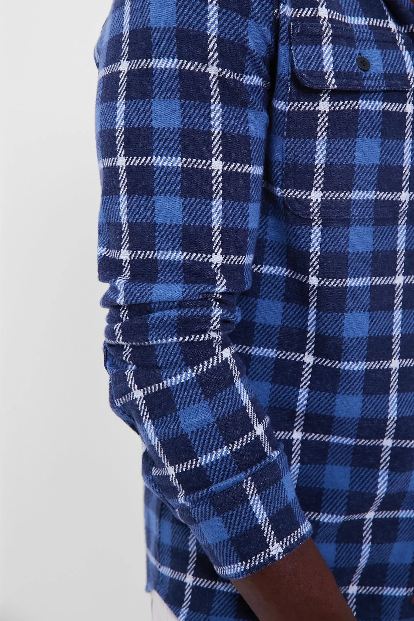 Blue Winds Plaid Legend Sweater Shirt