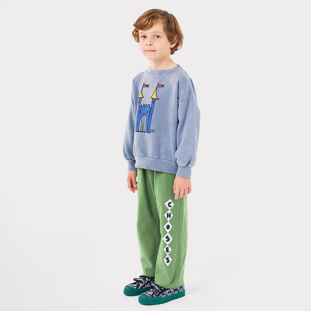 Bobo Choses Child Faraway Castle Sweatshirt Grey