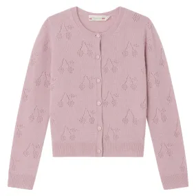 Bonpoint Child Thindra Cardigan Peony Pink