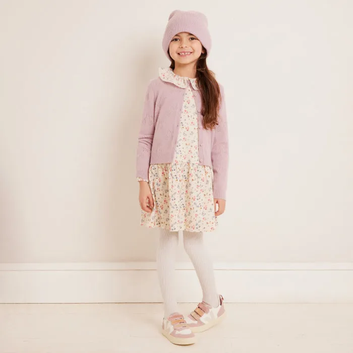 Bonpoint Child Thindra Cardigan Peony Pink