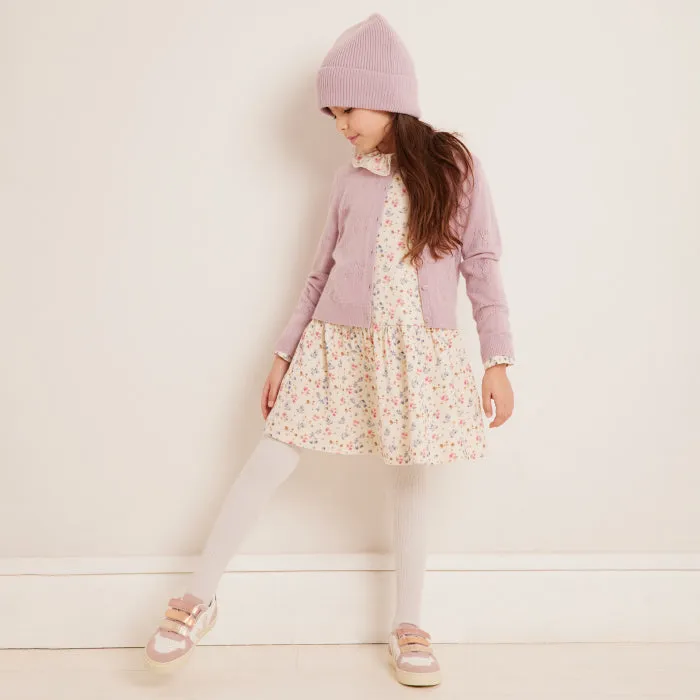 Bonpoint Child Thindra Cardigan Peony Pink