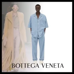 BOTTEGA VENETA  |Light bleached denim shirt