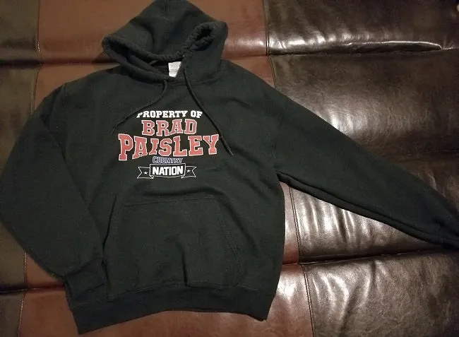 Brad Paisley Hoodie Men's Medium - Country Nation