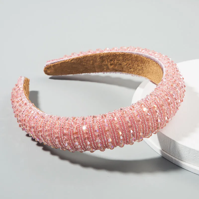 Brianna Glamband in Light Pink