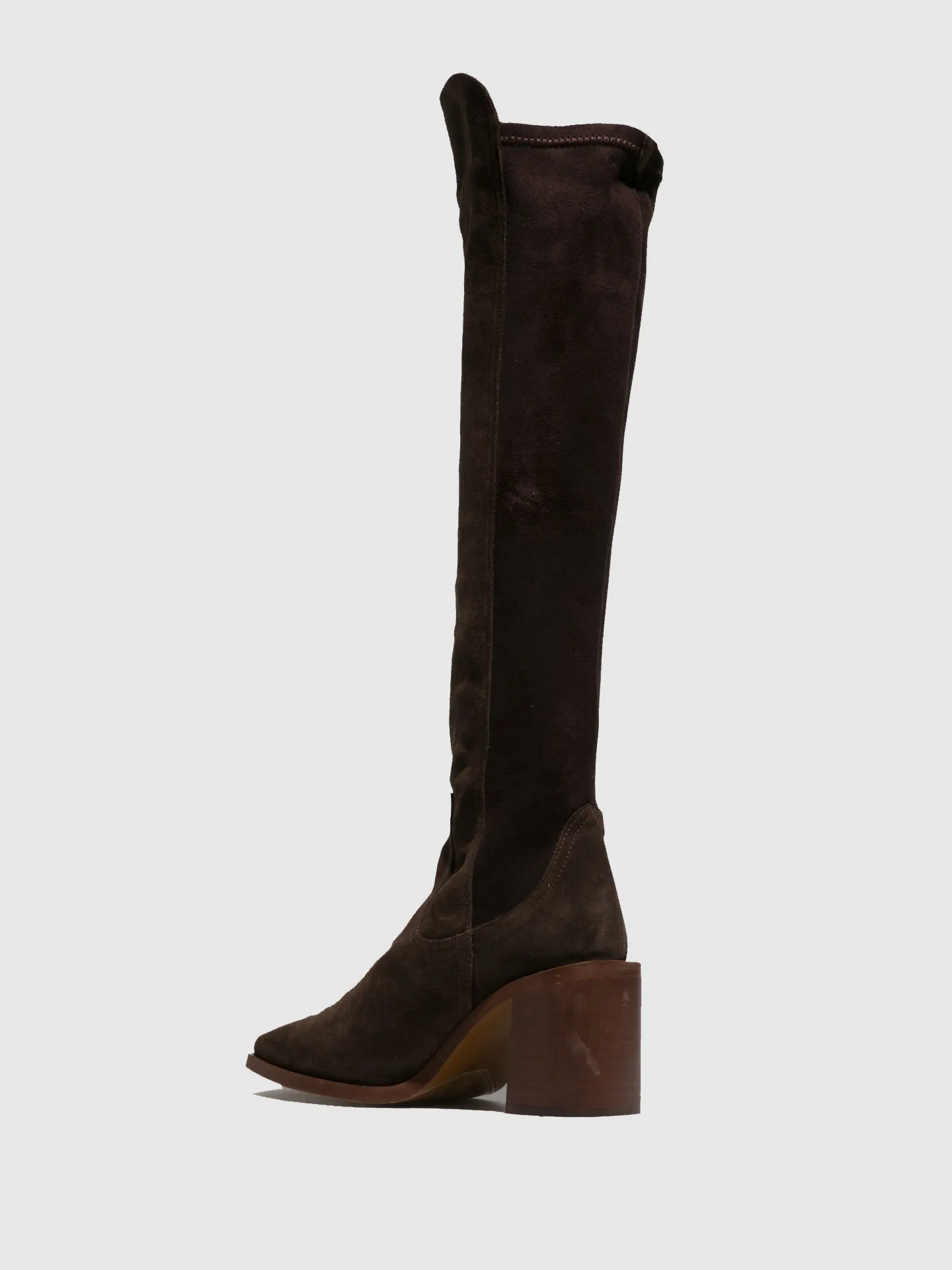 Brown Knee-High Boots