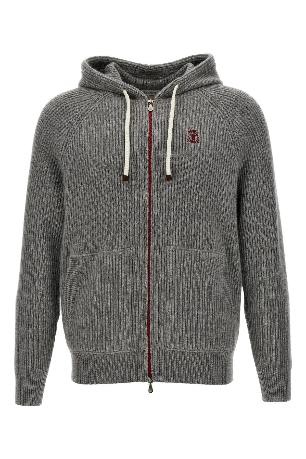 BRUNELLO CUCINELLI  |Cashmere Long Sleeves Logo Hoodies