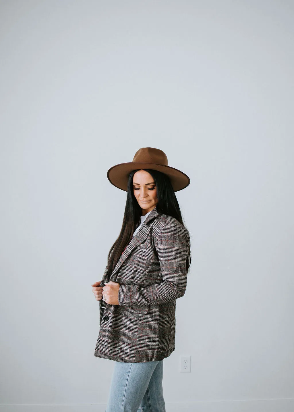 Calaway Plaid Blazer