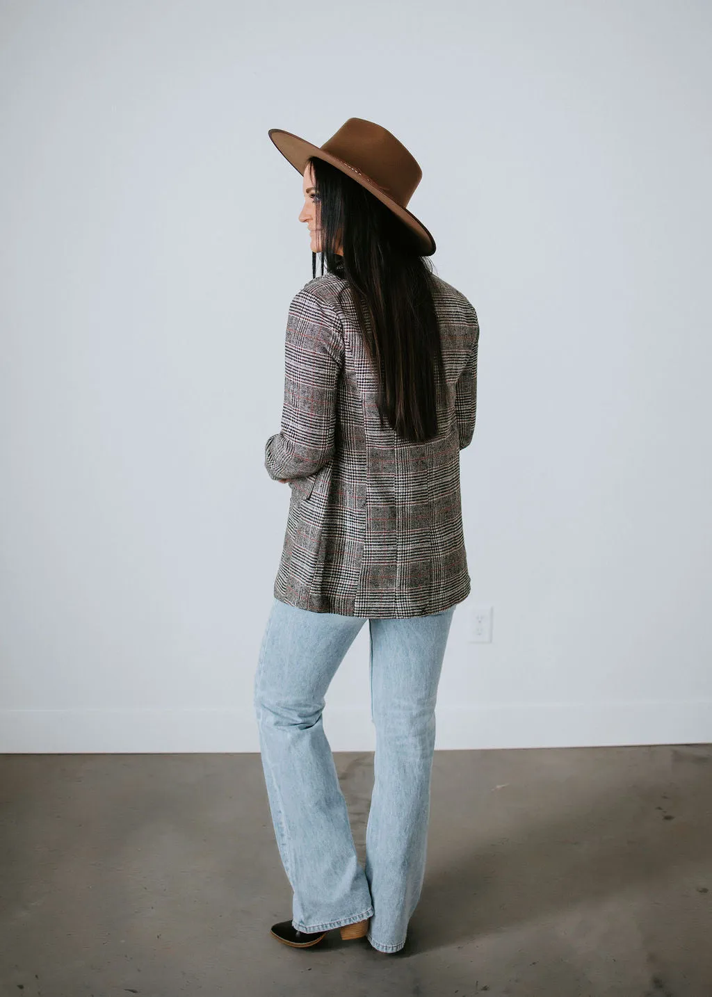 Calaway Plaid Blazer