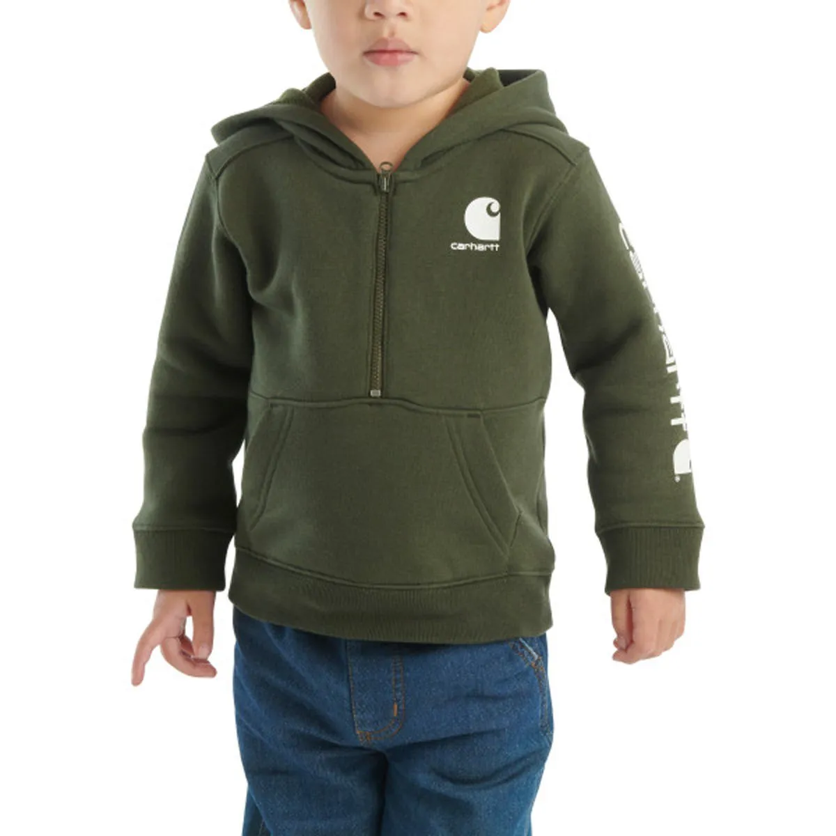 Carhartt Boy's Infant 1/2 Zip Hoodie