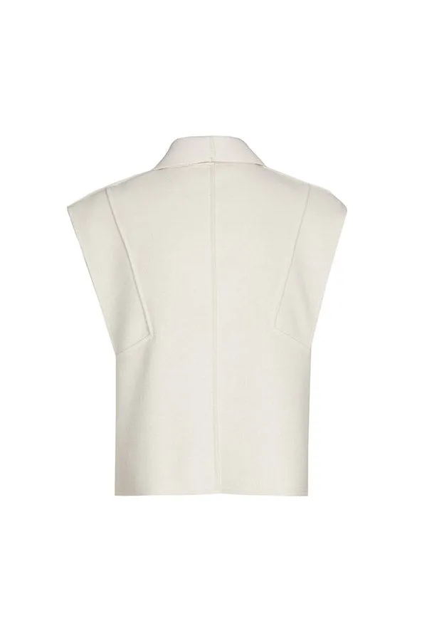 Caroline Biss SHORT SLEEVELESS JACKET