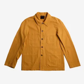 Chore Jacket - Organic Dungaree Twill - Corn Yellow