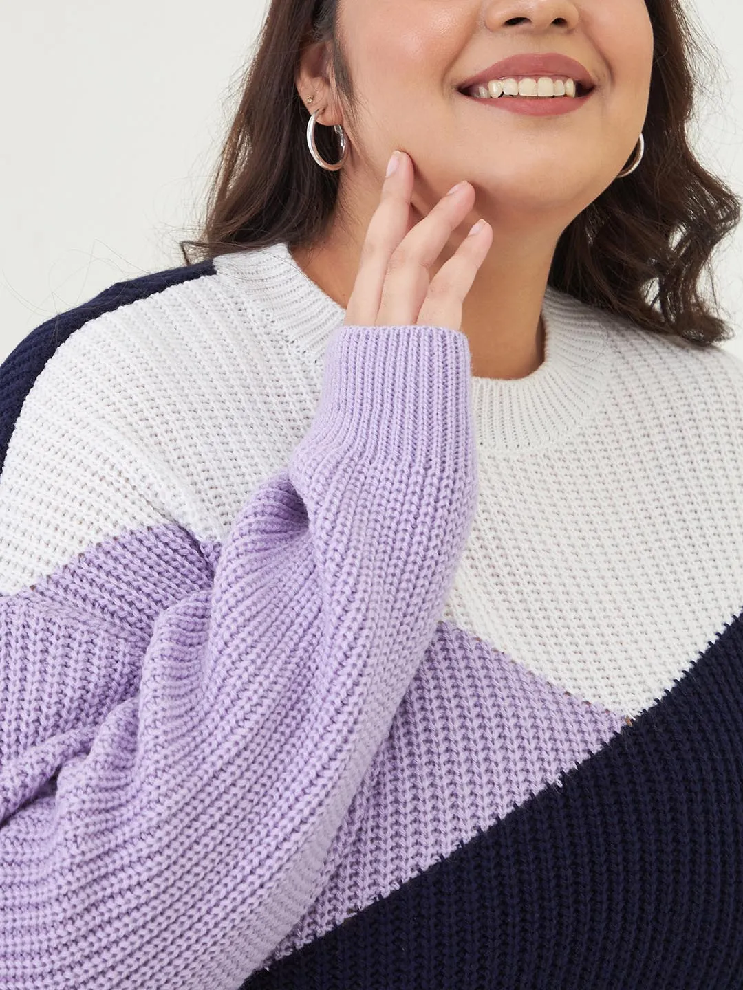 Color Block Sweater