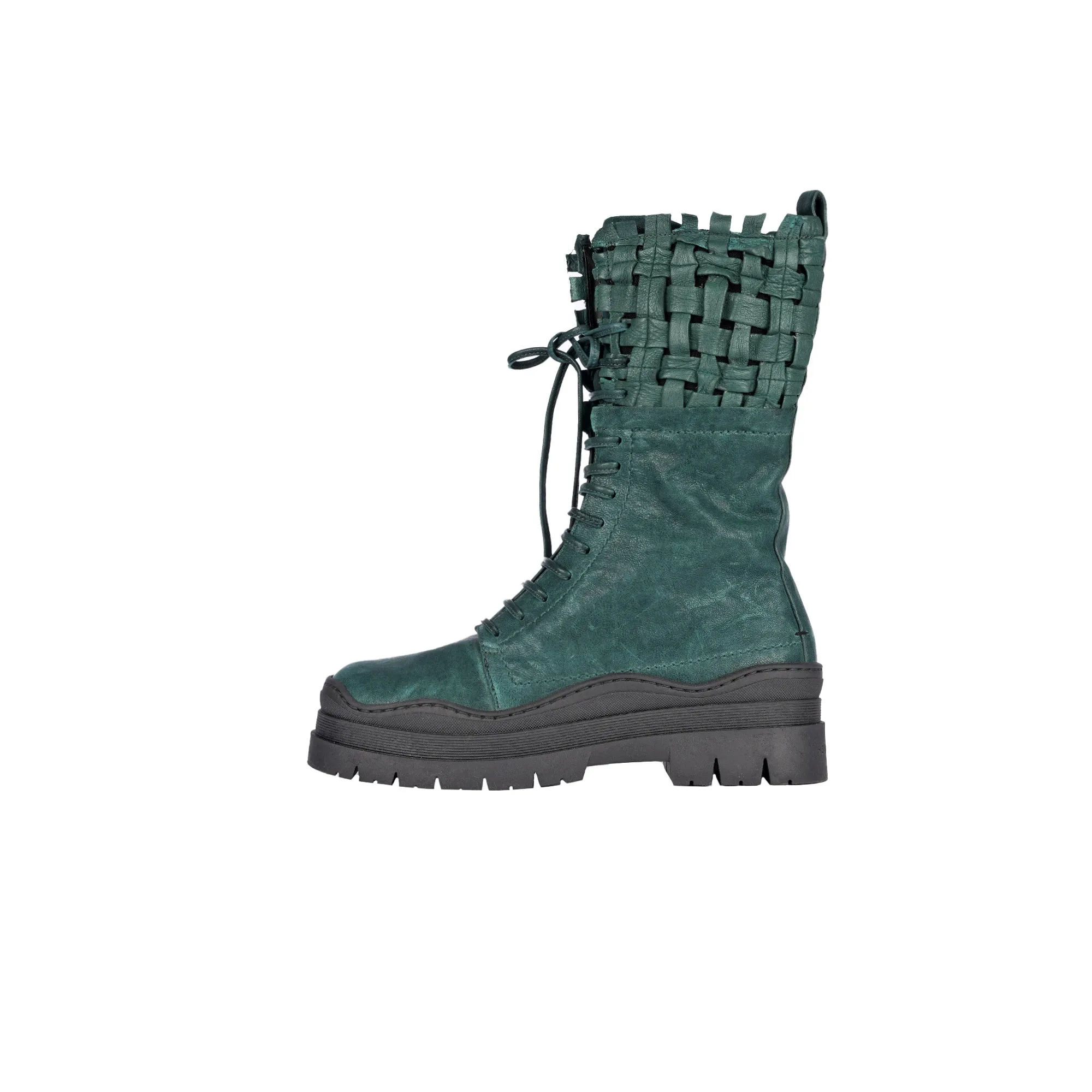 Combat Boot Intreccio Cesta